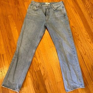 AGOLDE low slung fushion jeans size 29
